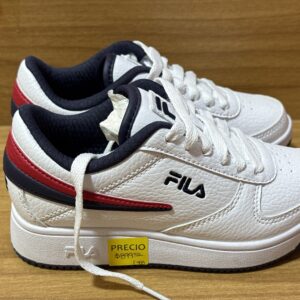 Tenis fila blanco/rojo/azul niño $999 988