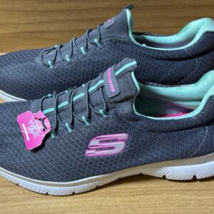 Tenis Skechers gris/rosa $999 729