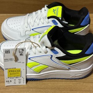 Tenis reebok niño blanco/verde $1049 1297